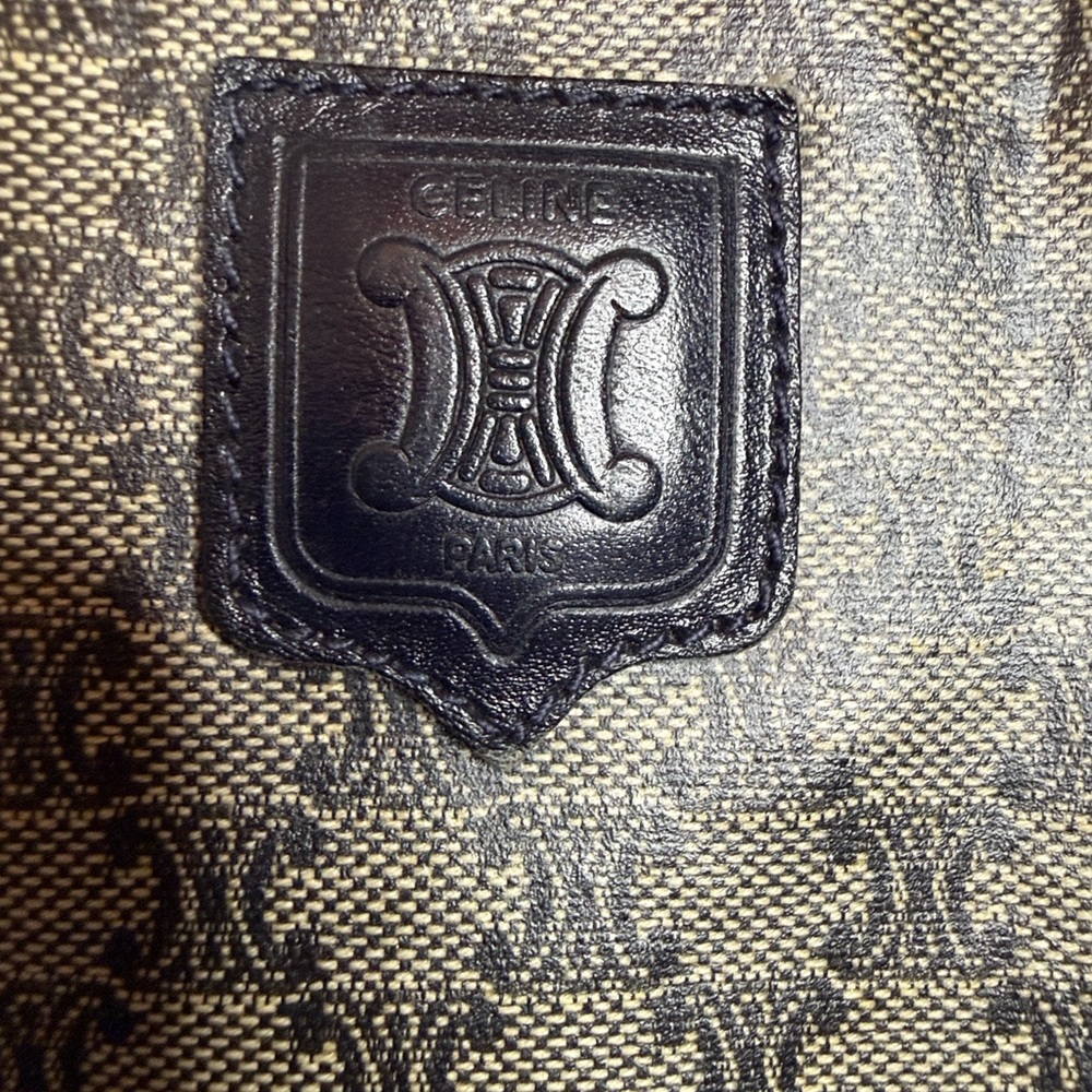 Celine NAVY and GRAY Crossbody Bag - Picture 8 of 13
